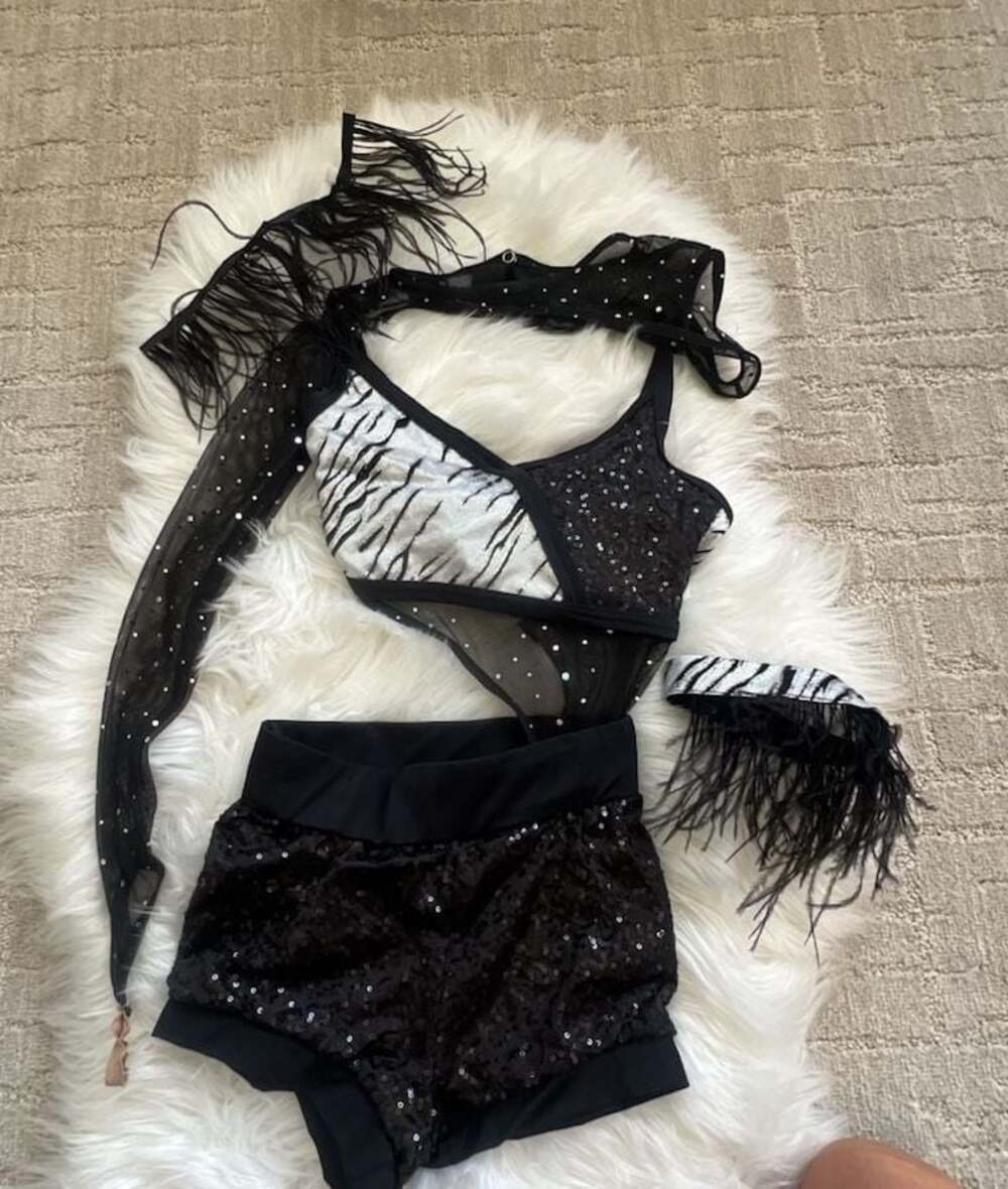 Weissman Endangered Species Style 10509 Dance Costume Set